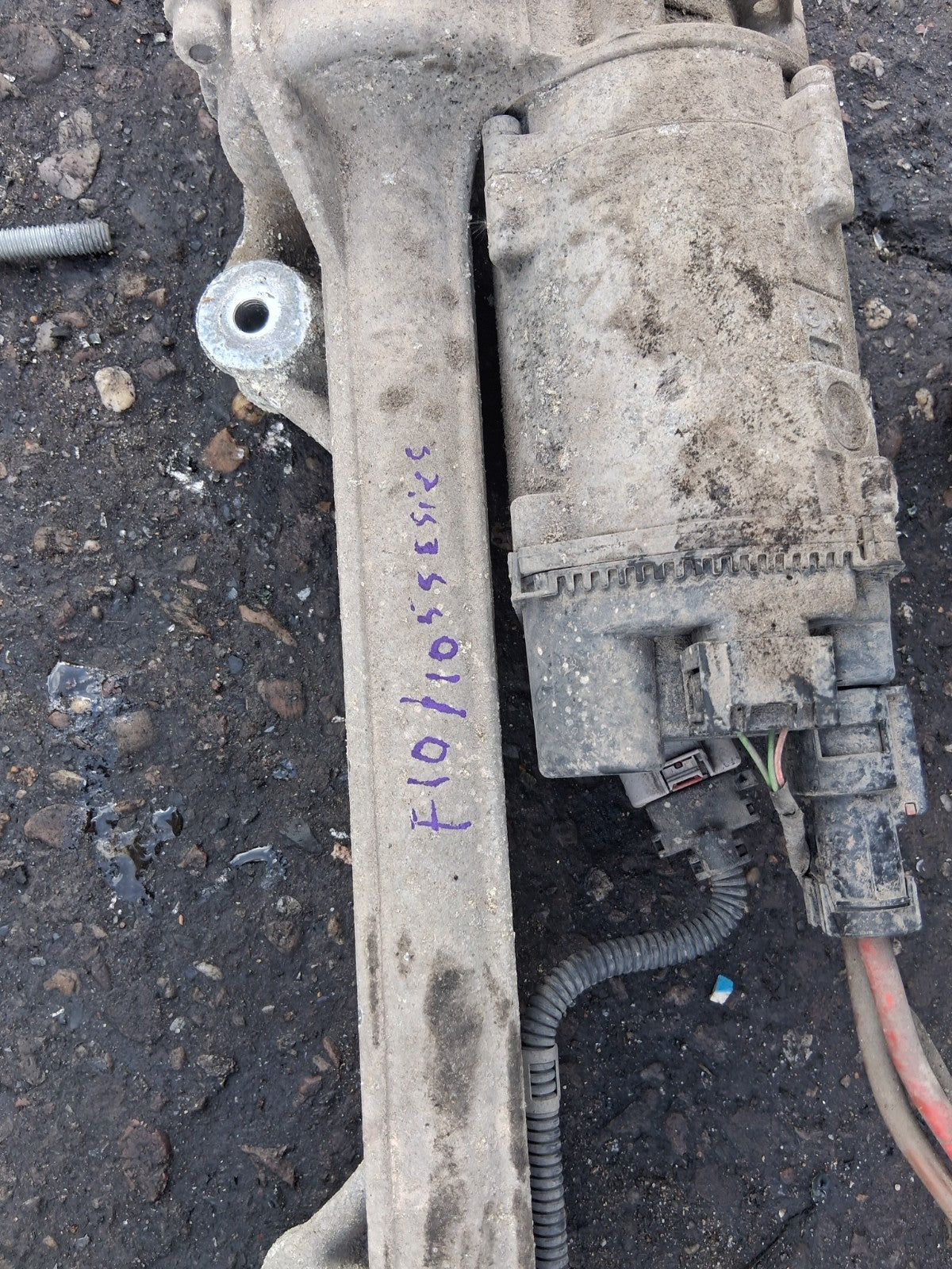 2010 BMW 5 SERIES F10 POWER STEERING RACK 7802277794