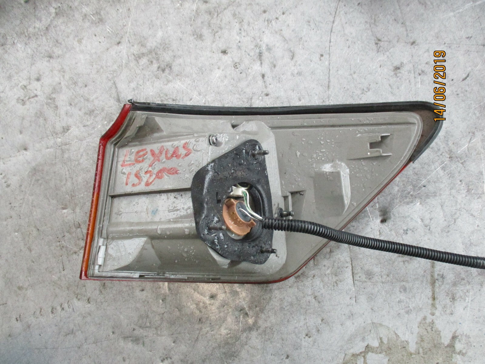LEXUS IS XE20 NSR PASSENGER SIDE REAR OUTER TAIL LIGHT