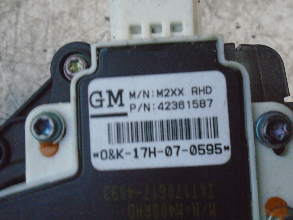 VAUXHALL VIVA 2018 ACCELERATOR THROTTLE PEDAL