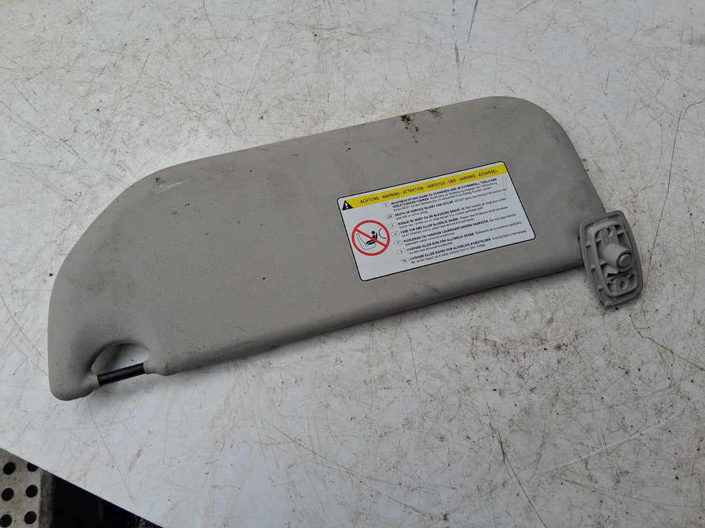 2008 CITROEN C1 MK1 OSF DRIVER SIDE FRONT INTERIOR SUN VISOR SHADE