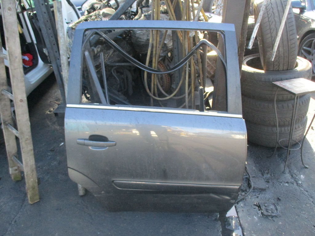 VAUXHALL ZAFIRA B MK2 OSR RIGHT OFF DRIVER SIDE REAR DOOR GREY