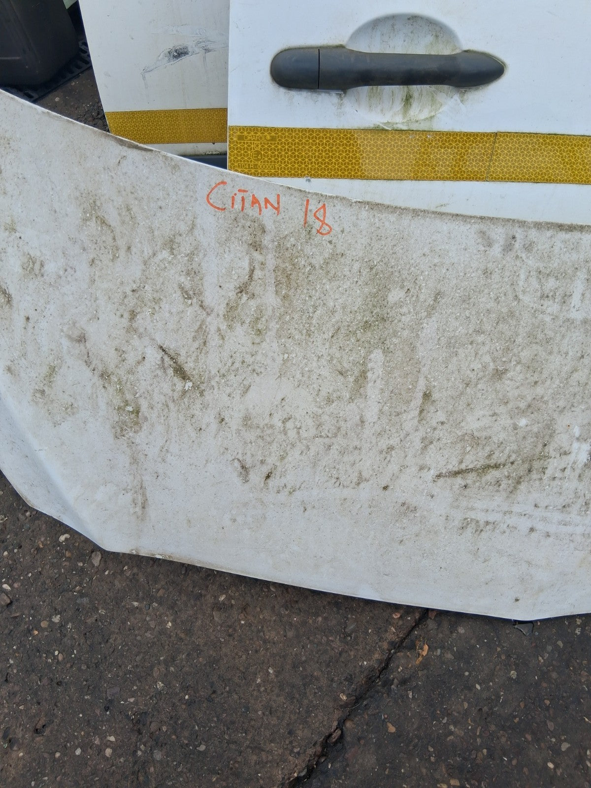 2018 MERCEDES BENZ CITAN W415 FRONT BONNET HOOD PANEL WHITE