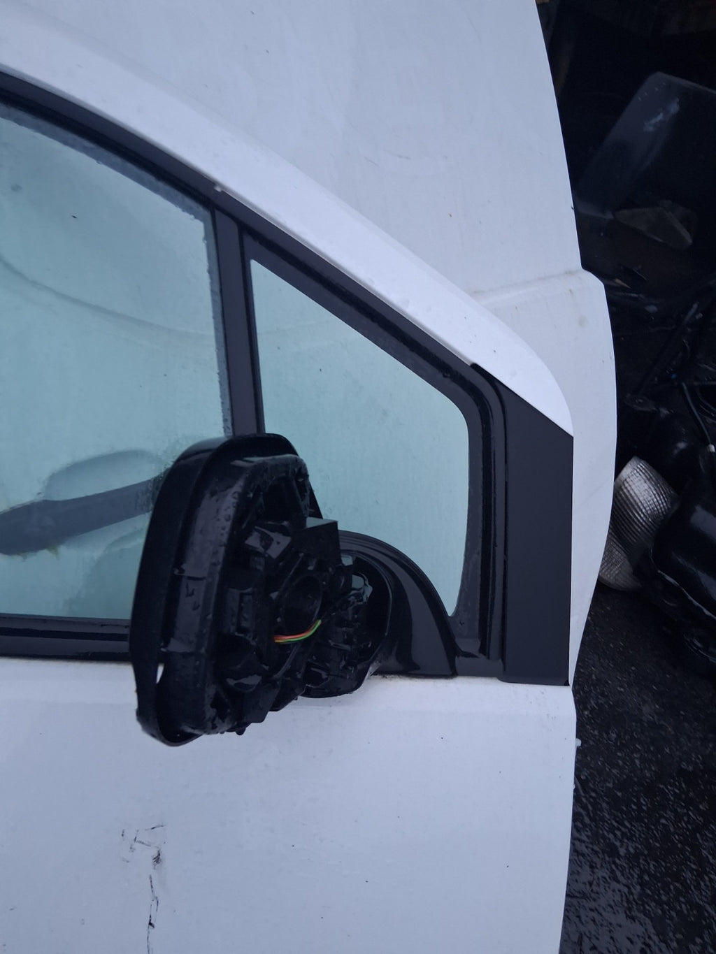 2021 VAUXHALL COMBO E MK4 OSF DRIVER SIDE FRONT RIGHT BARE DOOR WHITE
