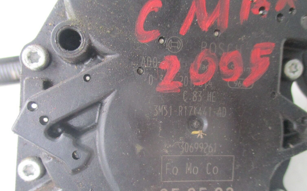 FORD FOCUS CMAX 2005 HATCHBACK REAR TAILGATE WIPER MOTOR WITH WIPER ARM 30699261