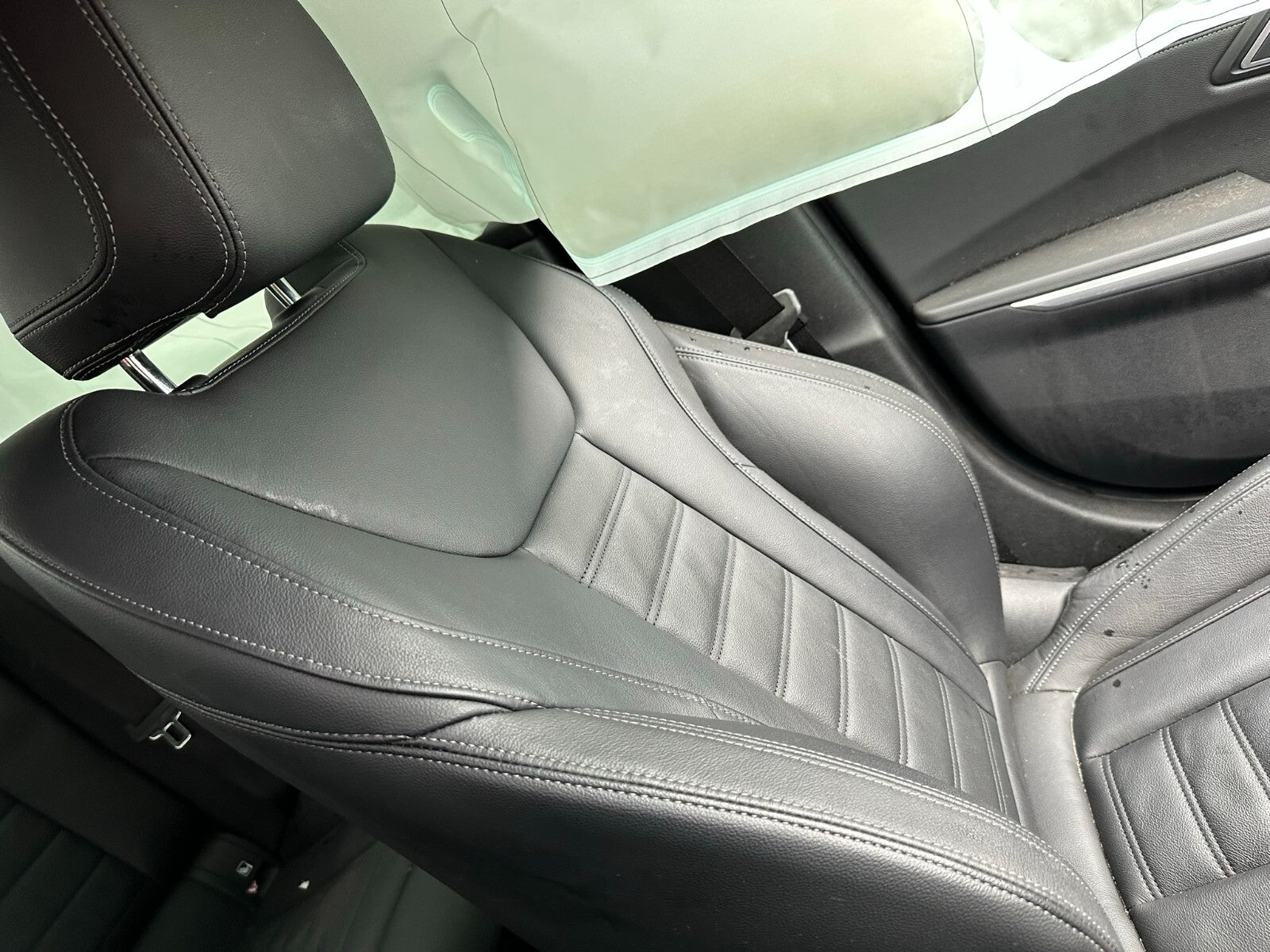 2019 BMW 3 SERIES G20 M SPORT NSF PASSENGER SIDE FRONT LEATHER SEAT BLACK