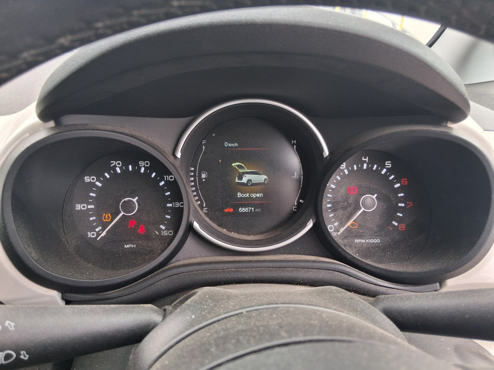 2019 FIAT 500 L 1.4 PETROL MANUAL COMPLETE ENGINE 843A1000 68K MILES