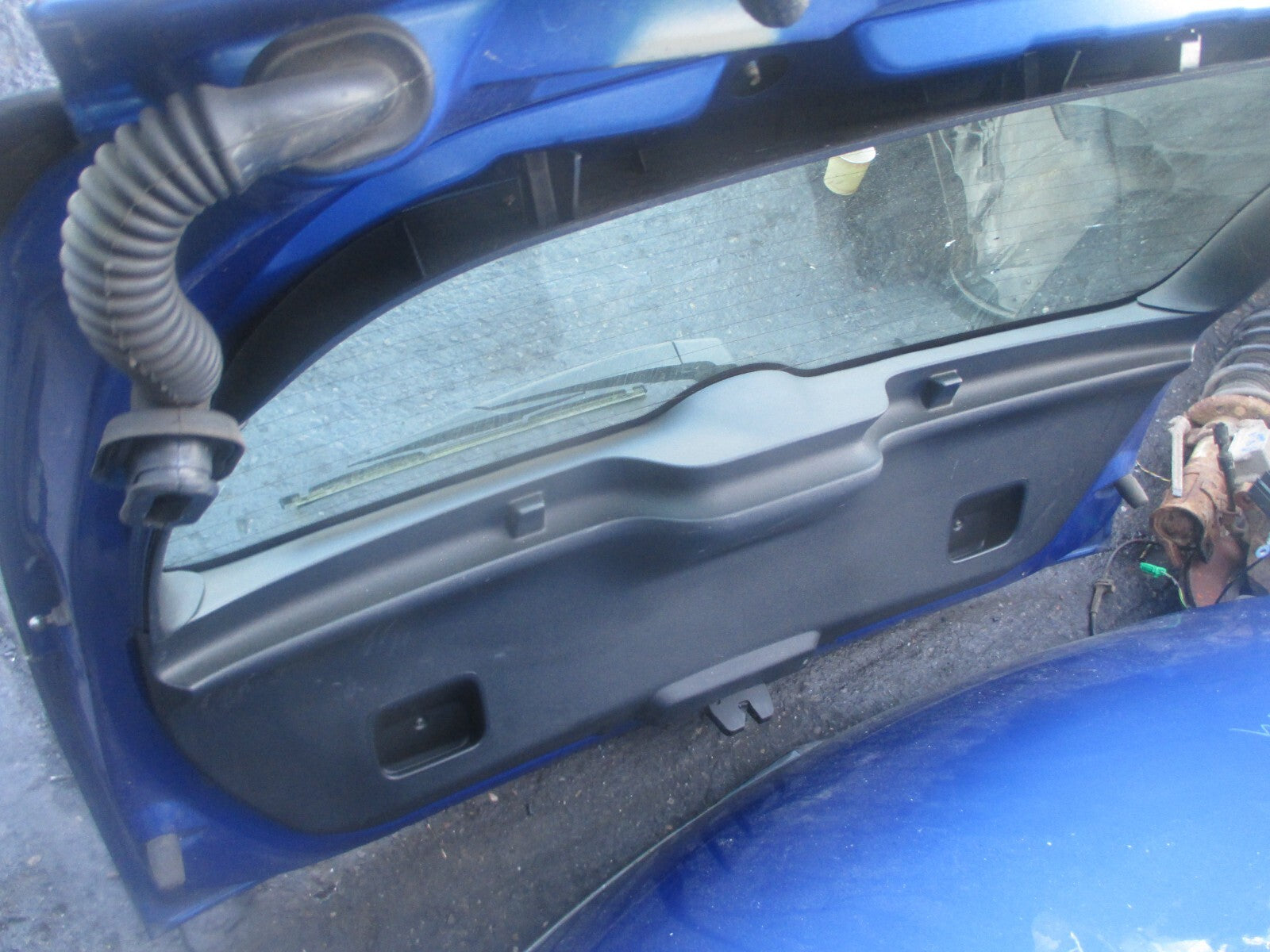 CITROEN C4 MK1 2009 REAR COMPLETE TAILGATE BOOTLID BLUE