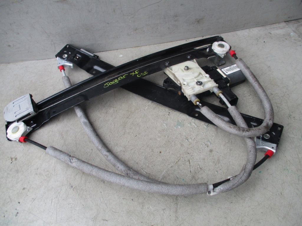 2008 JAGUAR XF X250 OSF DRIVER SIDE FRONT WINDOW MOTOR REGULATOR