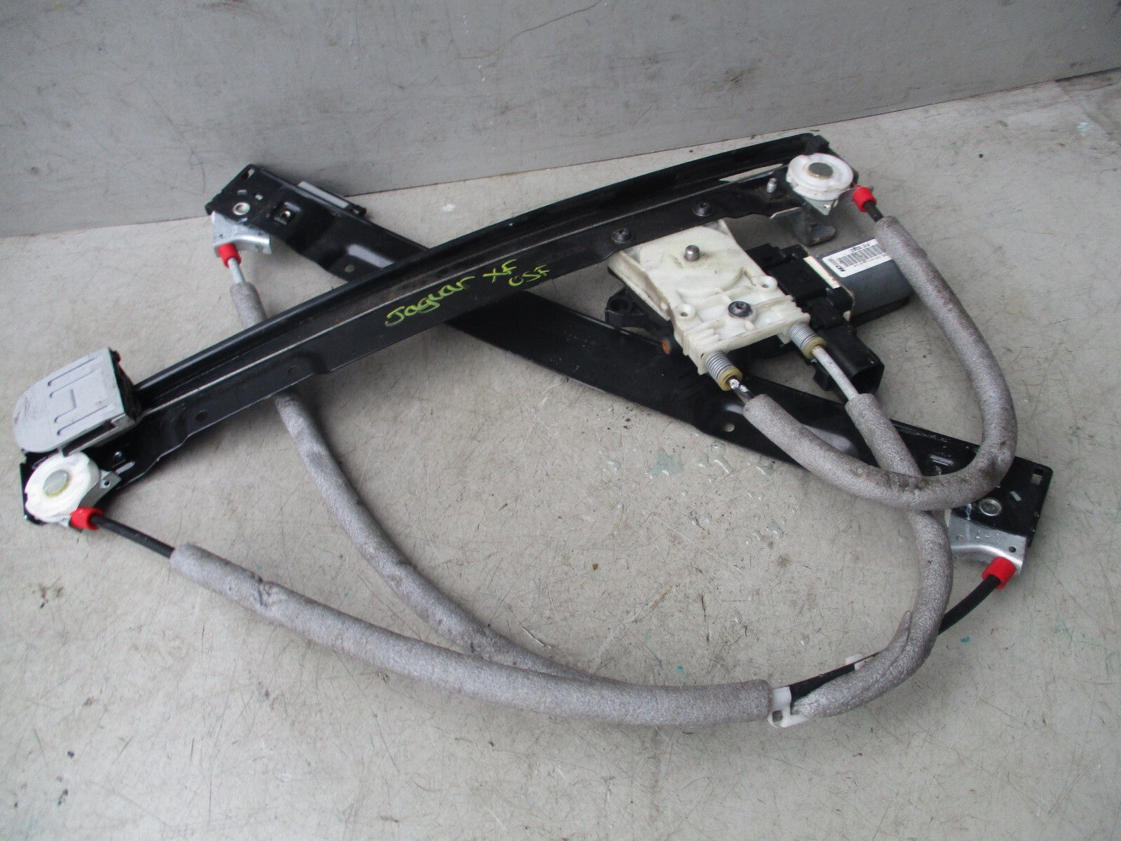 2008 JAGUAR XF X250 OSF DRIVER SIDE FRONT WINDOW MOTOR REGULATOR