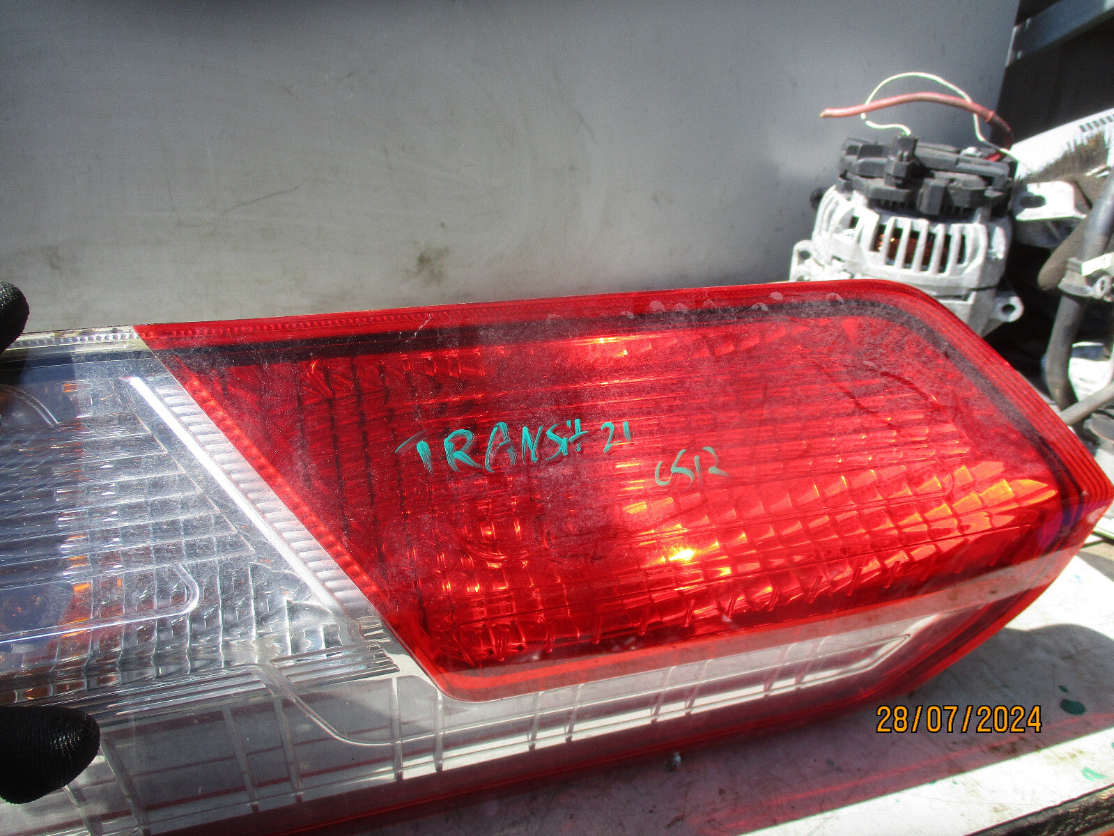 2021 FORD MK8 TRANSIT OSR TAILLIGHT BK3113404AG