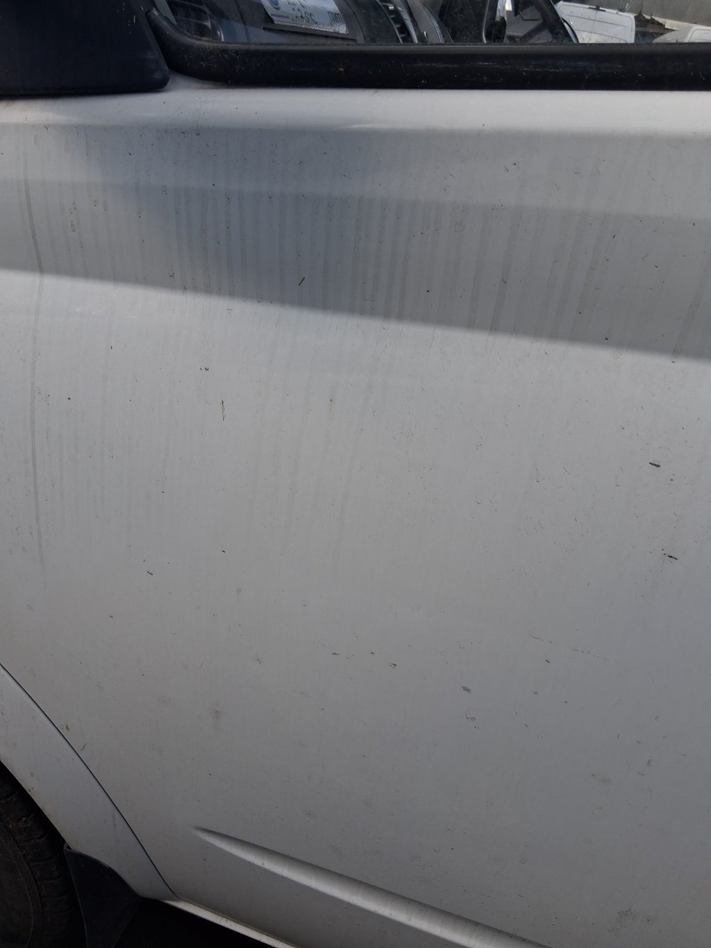 2020 SAIC LDV V80 NSF PASSENGER SIDE LEFT BARE DOOR WHITE