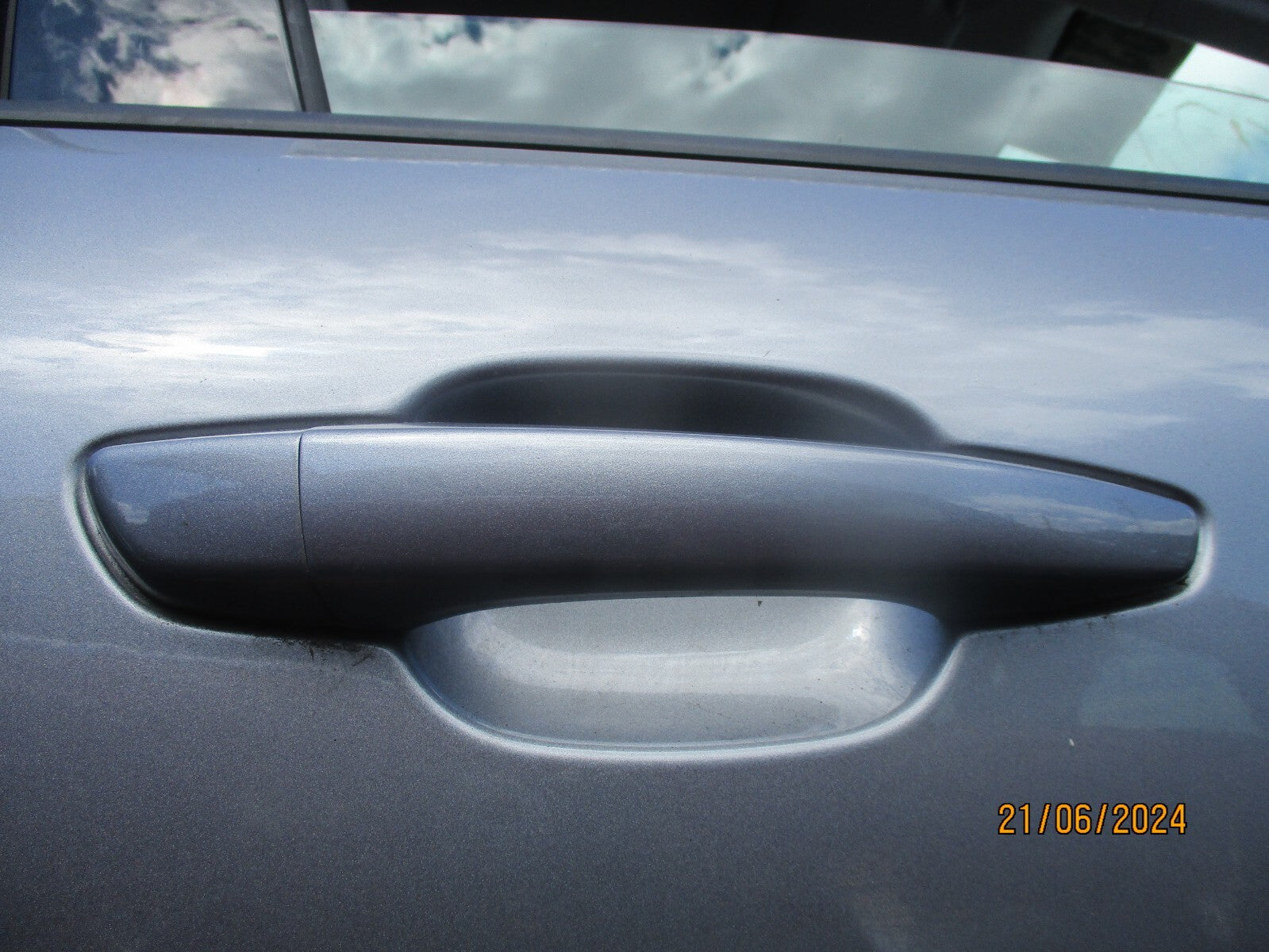 VAUXHALL MOKKA B MK2 2022 OSF DRIVER FRONT EXTERIOR DOOR HANDLE QUARTZ GREY KCA