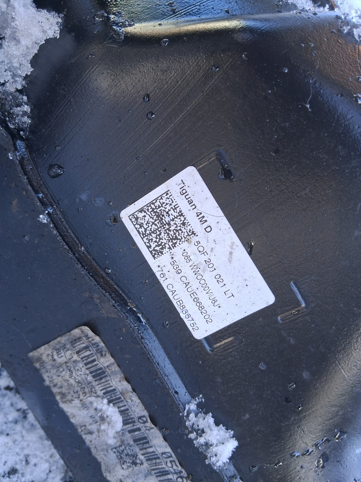 VW VOLKSWAGEN TIGUAN MK2 2023 2.0 TDI DIESEL FUEL TANK 5QF201021LT