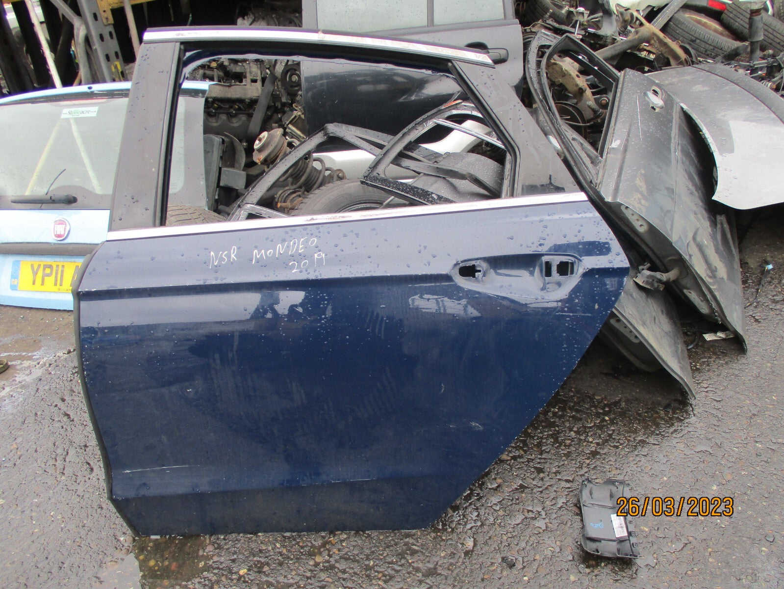 2019 FORD MONDEO MK5 NSR PASSENGER SIDE REAR DOOR BARE BLAZER BLUE