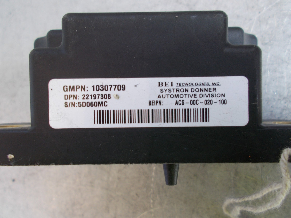 2005 CADILLAC STS-V 4.4L V8 TURN RATE YAW LATERAL SENSOR SENDER UNIT 10307709