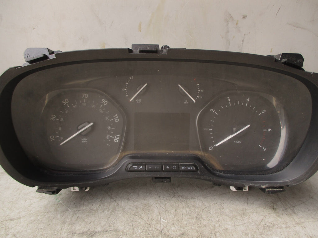 2020 VAUXHALL VIVARO MK3 SPEEDO SPEEDOMETER INSTRUMENT CLUSTER 9837561480