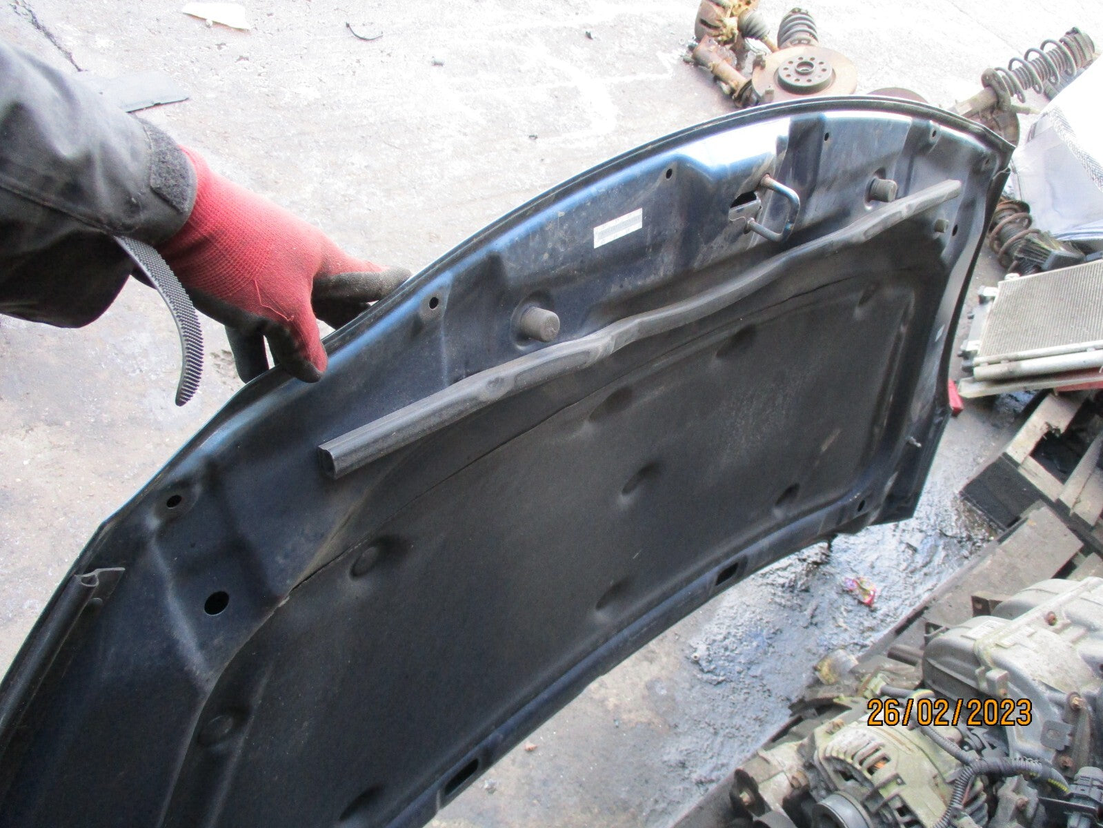HYUNDAI I40 2012 COMPLETE BONNET HOOD PANEL BLUE