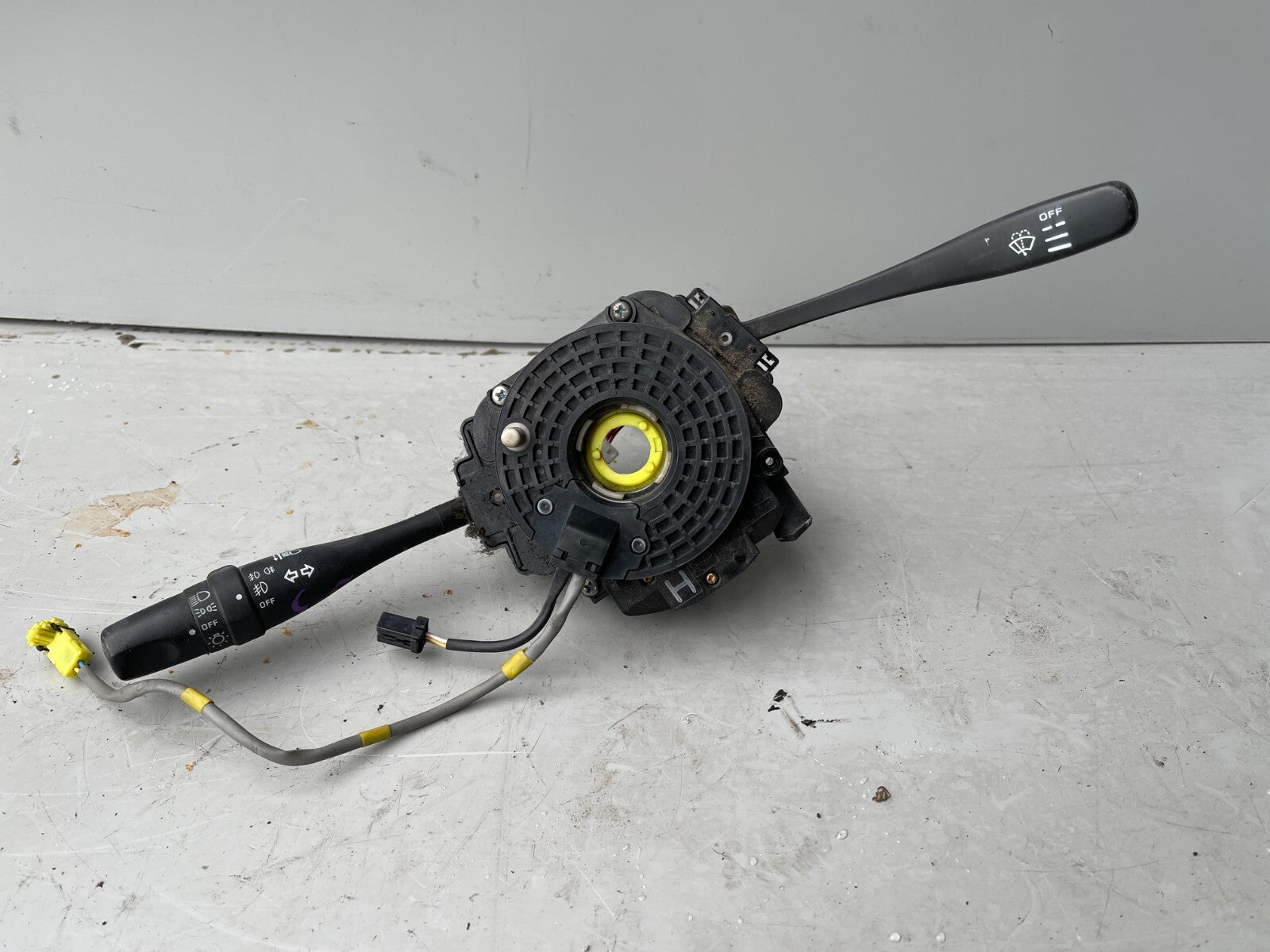 2003 NISSAN NAVARA INDICATOR STALK/WIPER/LIGHTS COMPLETE UNIT