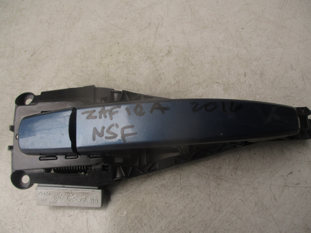 2016 VAUXHALL ZAFIRA C NSF PASSENGER SIDE FRONT LEFT EXTERIOR DOOR HANDLE