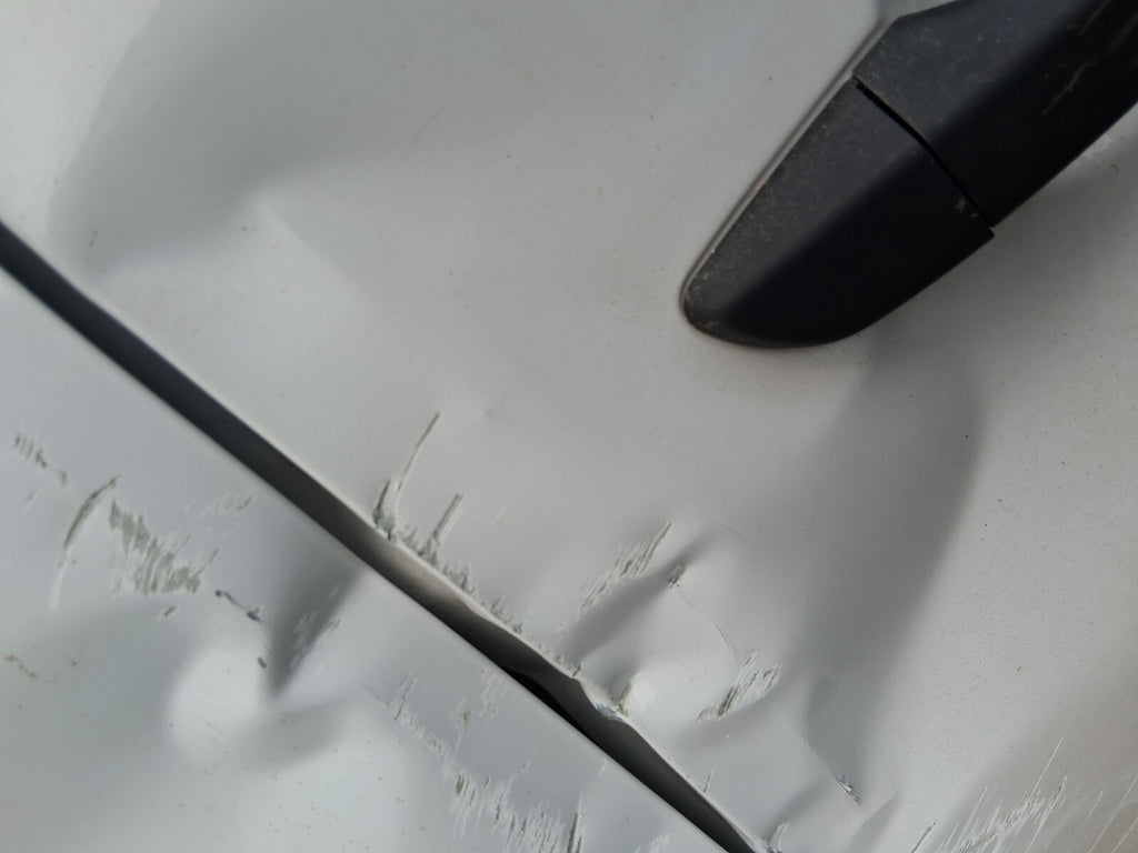 2024 TOYOTA PROACE CITY NS PASSENGER SIDE SLIDING BARE DOOR DAMAGE EPR ICY WHITE