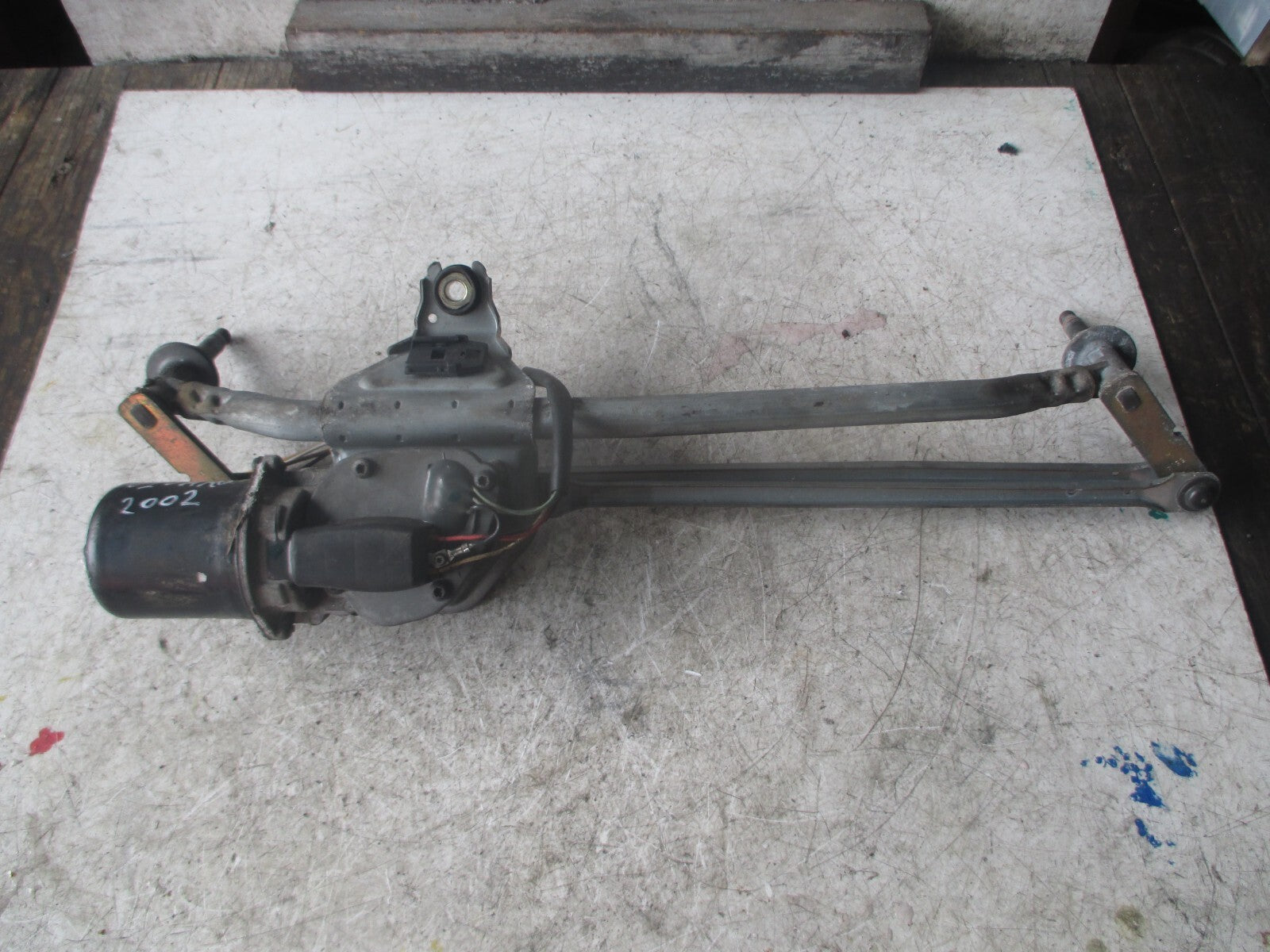 VAUXHALL VIVARO 2002 FRONT SIDE WIPER MOTOR