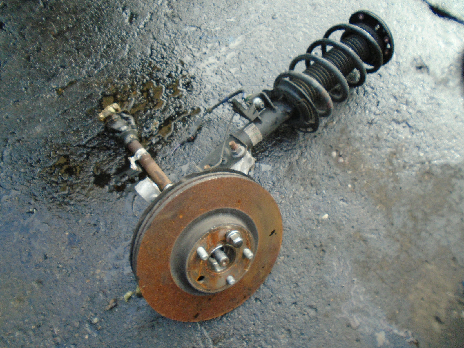 FORD S MAX MK2 2018 1.5 PETROL MANUAL OSF DRIVER SIDE FRONT LEG SHOCK HUB SPRING