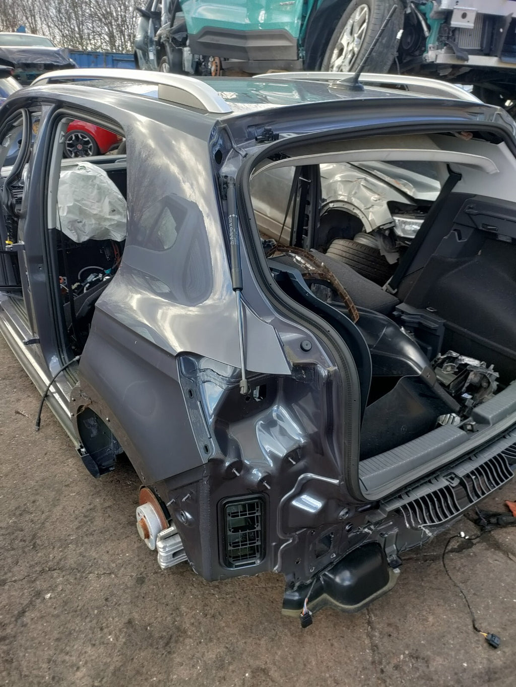 2023 VOLKSWAGEN T CROSS NS PASSENGER SIDE REAR QUARTER CUT