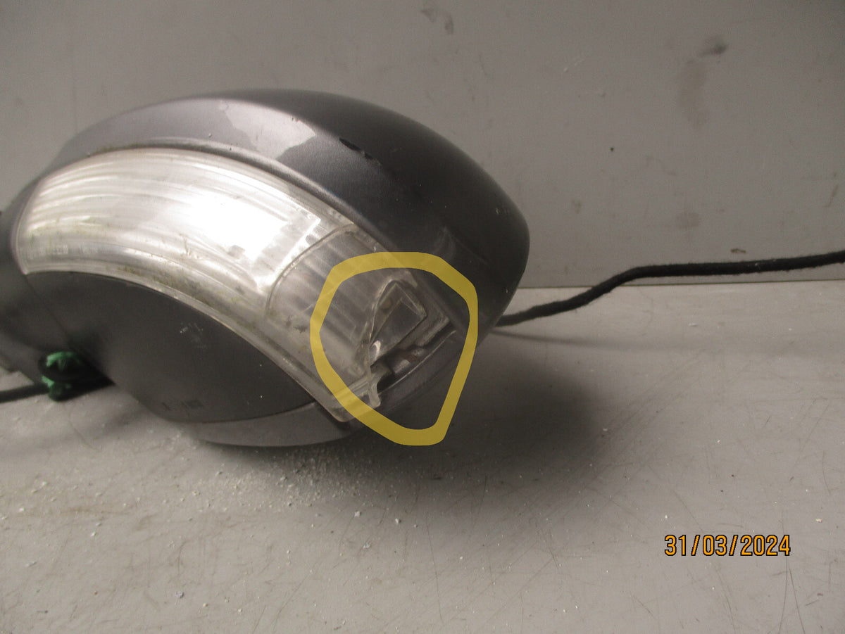 2008 VOLKSWAGEN PASSAT NSF PASSENGER SIDE LEFT FRONT WING MIRROR 3C0857933