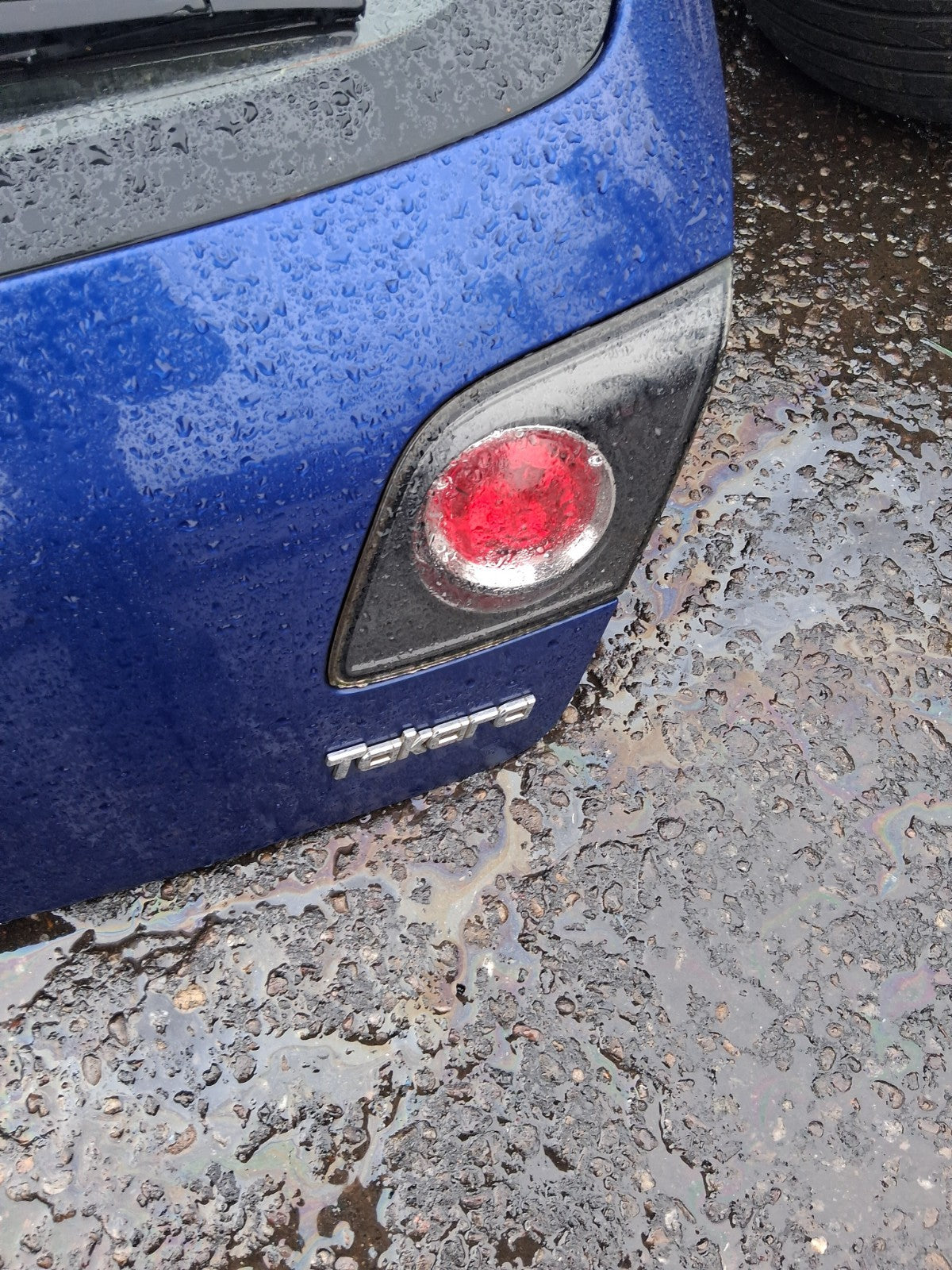 2008 MAZDA 3 BL TAKARA COMPLETE REAR TAILGATE BOOTLID BLUE