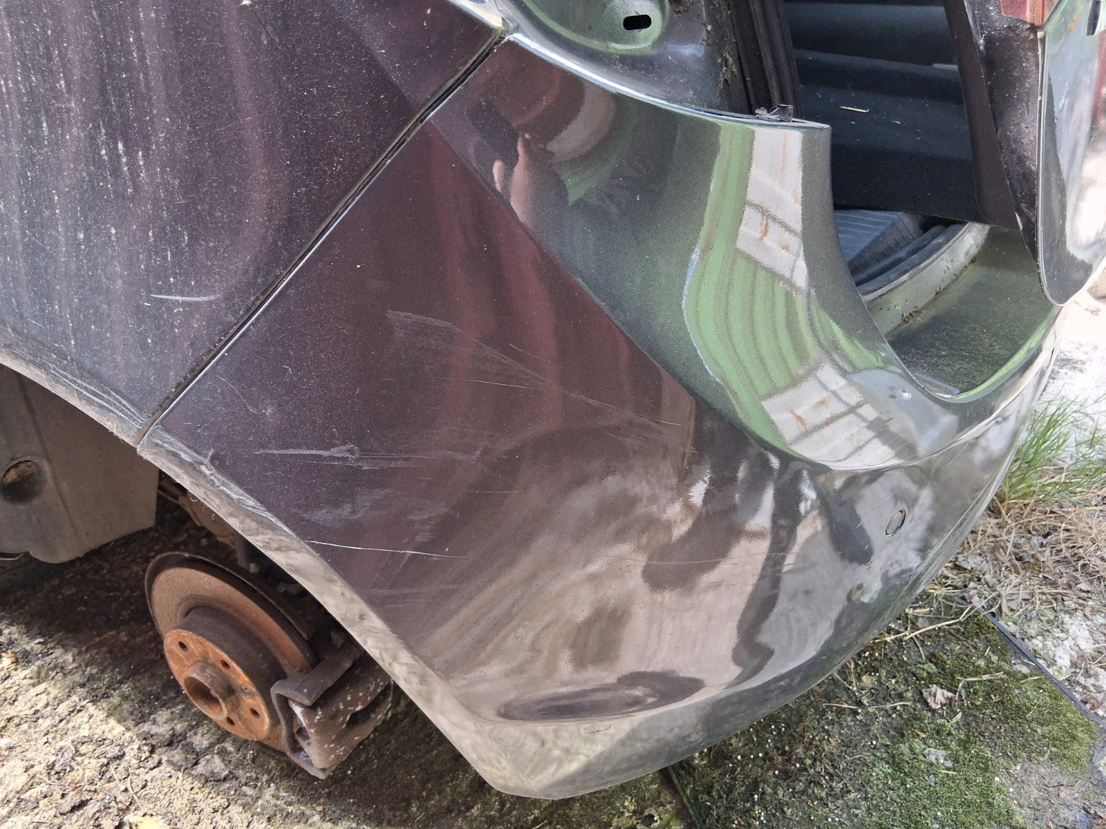 2016 VAUXHALL MERIVA B MK2 COMPLETE REAR BUMPER WITH PDC SENSORS GREY