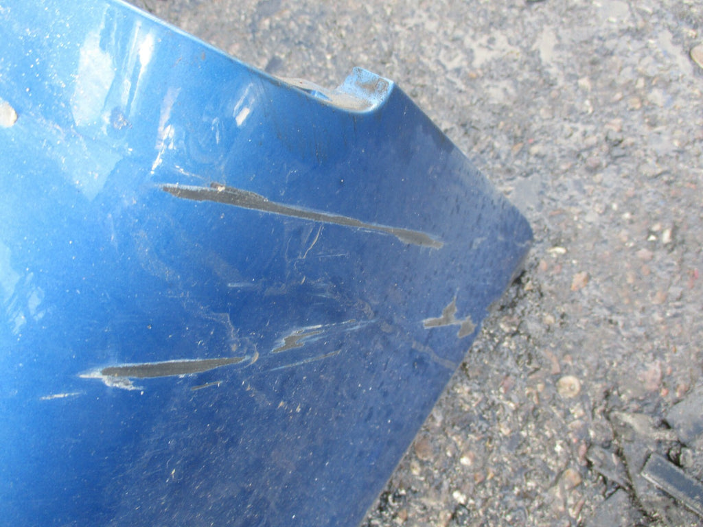 VW VOLKSWAGEN TOURAN 1T REAR BUMPER COMPLETE BLUE 1T0807417