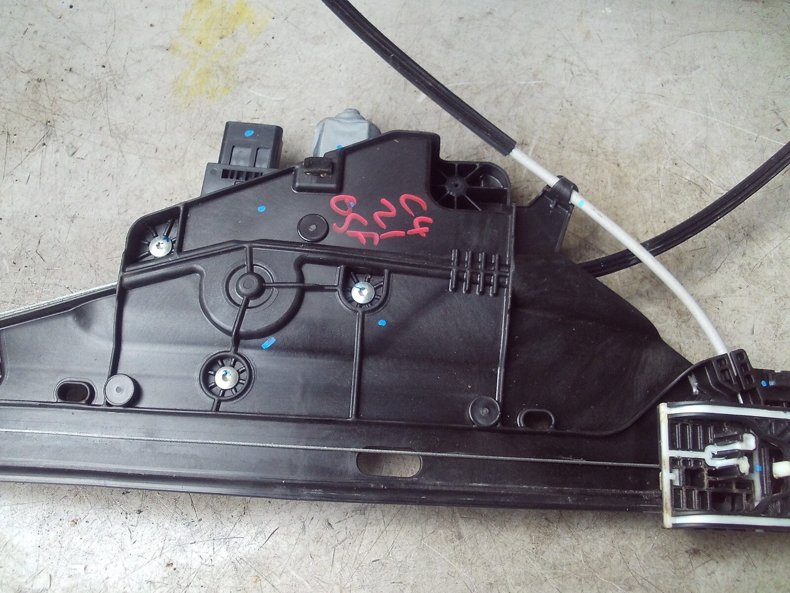 2021 CITROEN C4 MK3 OSF DRIVER SIDE FRONT RIGHT WINDOW  REGULATOR 9832841580