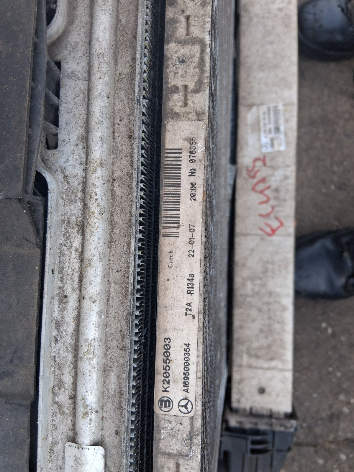 2005 MERCEDES E CLASS W211 E220 2.2 DIESEL AUTO RADIATOR RAD PACK A1695000354