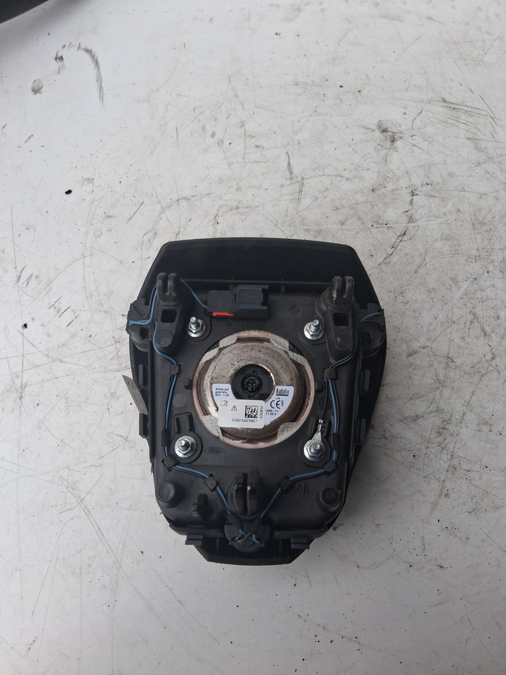 2019 FORD GALAXY STEERING WHEEL AIRBAG BLACK 3074295
