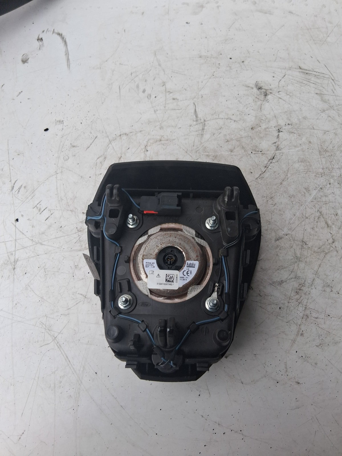 2019 FORD GALAXY STEERING WHEEL AIRBAG BLACK 3074295