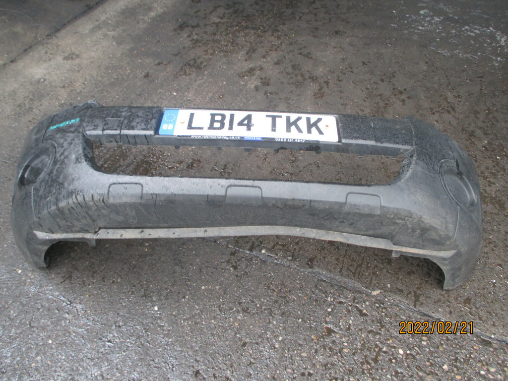 PEUGEOT PARTNER 2014 MK2 FRONT BUMPER PLASTIC GREY