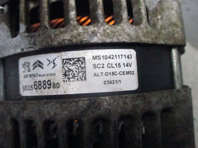 CITROEN C4 MK3 2021 1.2 PETROL ALTERNATOR GENERATOR MS1042117143