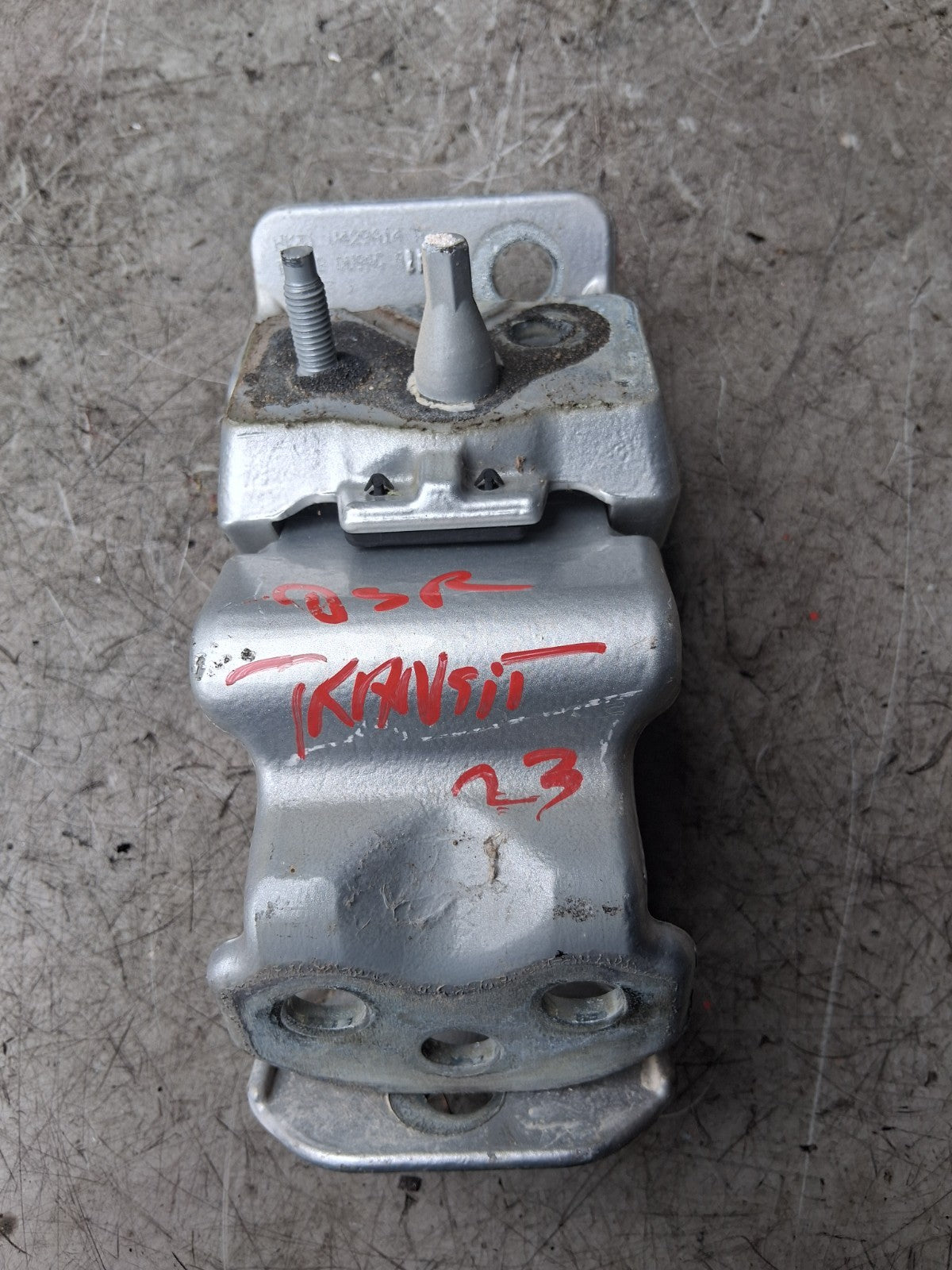 2023 FORD TRANSIT 350 MK8 OSR DRIVER SIDE REAR RIGHT HINGES PAIR