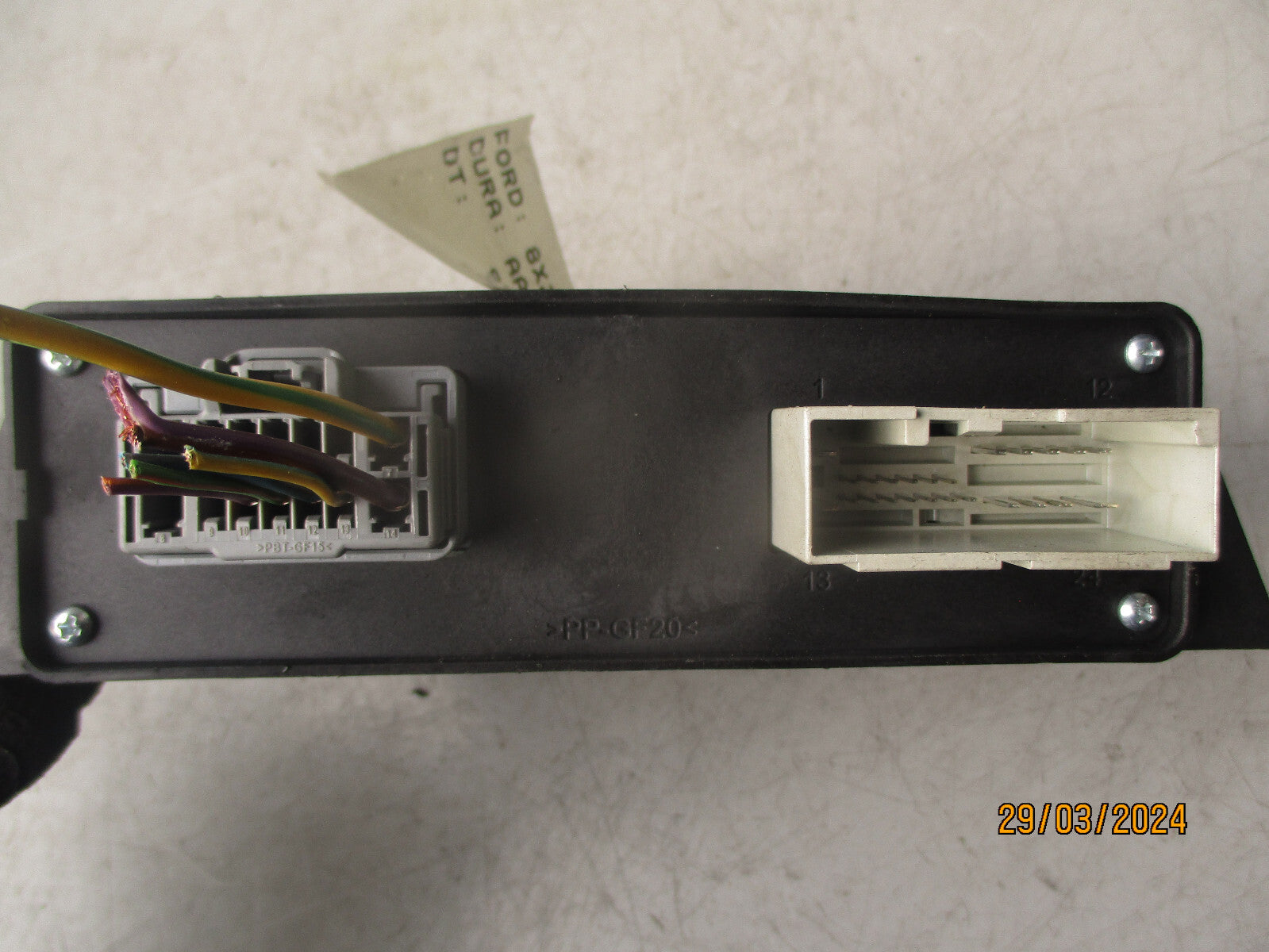 2010 JAGUAR XF X250 PARKING BRAKE HANDBRAKE CONTROL MODULE UNIT 90044030
