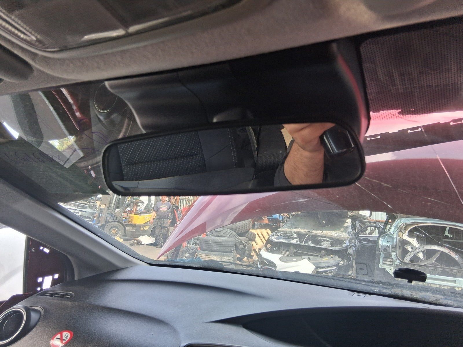 2016 HONDA CIVIC MK9 INTERIOR REAR VIEW MIRROR