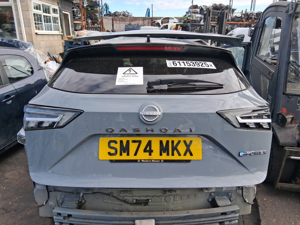 2024 NISSAN QASHQAI J12 MK3 BARE TAILGATE BOOTLID GREY