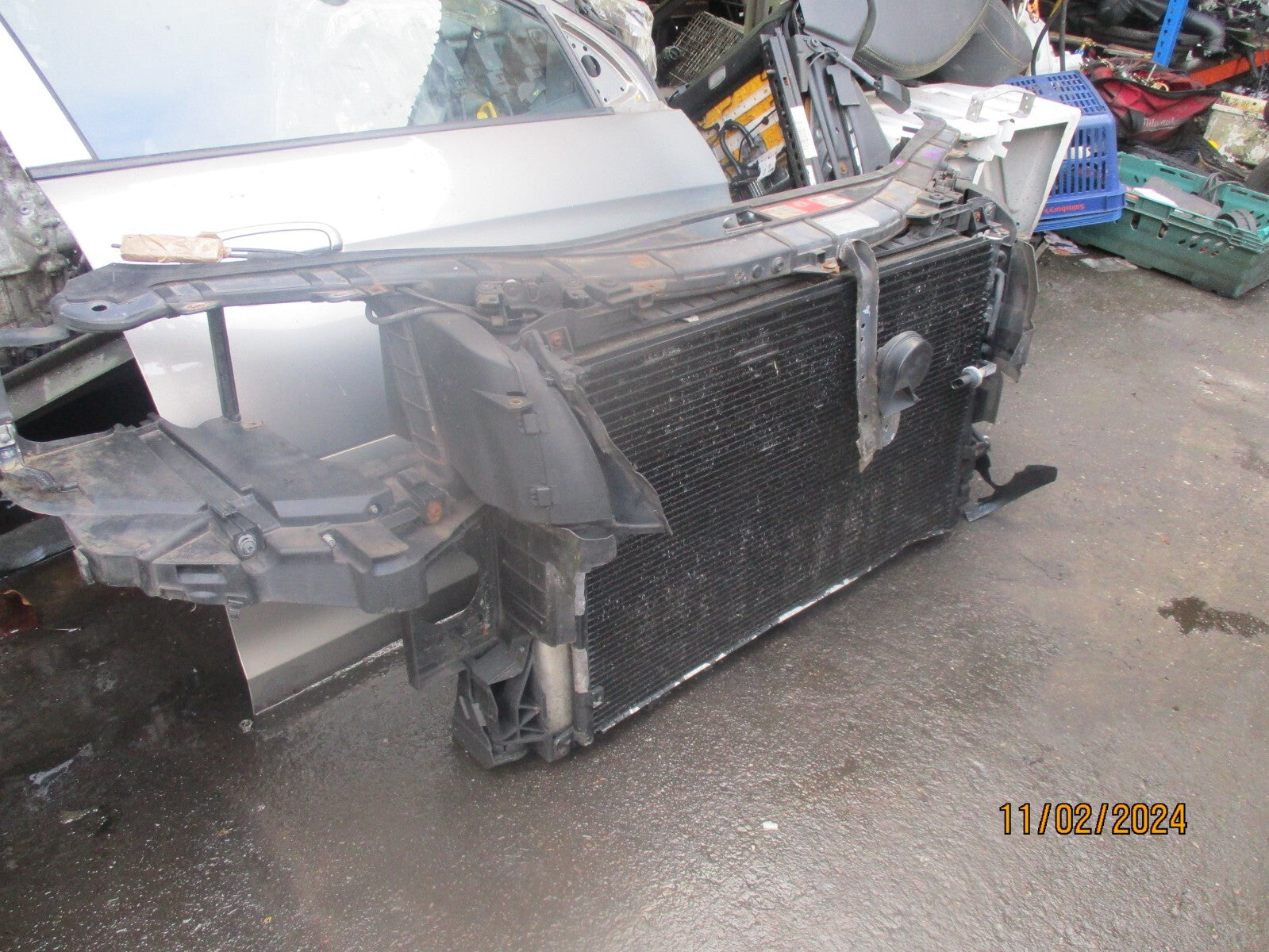 AUDI A8 2007 3.0 PETROL AUTO FRONT SLAM PANEL RADIATOR RADPACK 4E0969455 RP 29