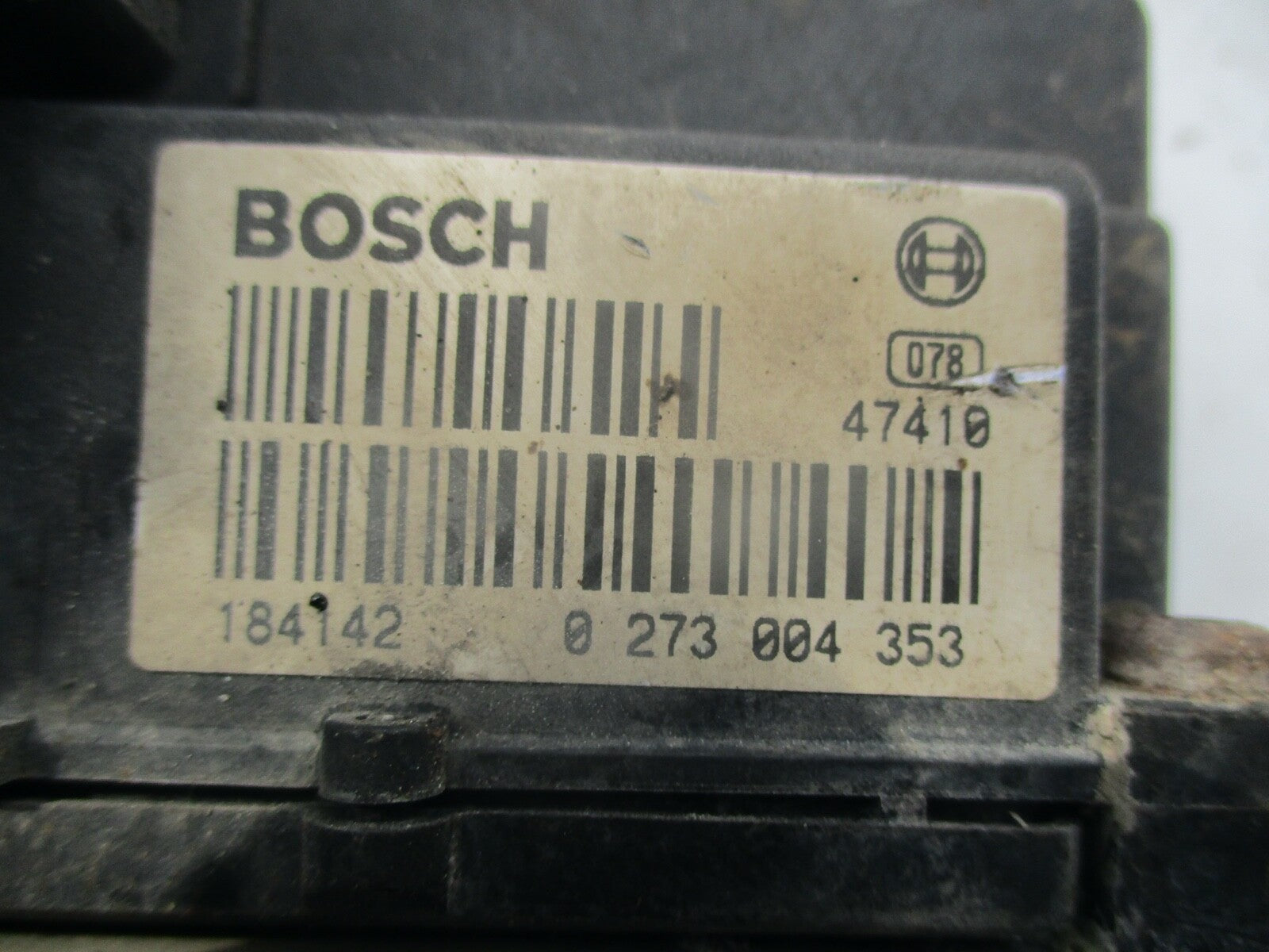 CITROEN XSARA PICASSO 2001 2.0 HDI ABS PUMP 0 273 004 353
