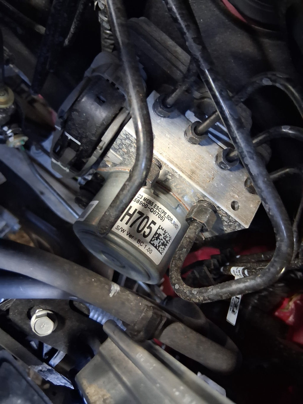 2026 HYUNDAI I20 MK3 1.0 PETROL ABS PUMP CONTROL MODULATOR 58900Q0705