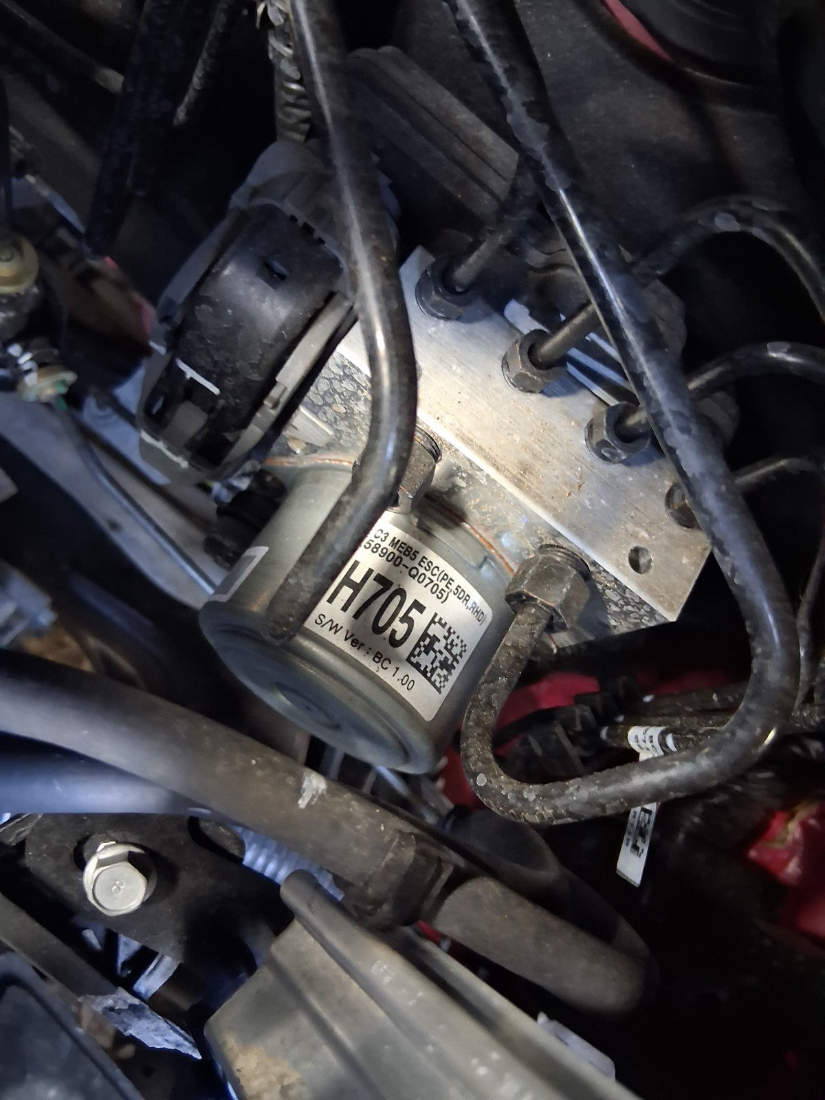 2026 HYUNDAI I20 MK3 1.0 PETROL ABS PUMP CONTROL MODULATOR 58900Q0705