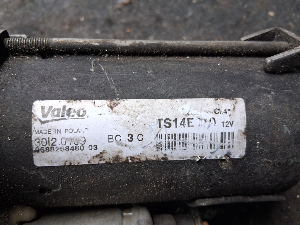 CITROEN DS3 2013 1.6 DIESEL STARTER MOTOR 9688268480