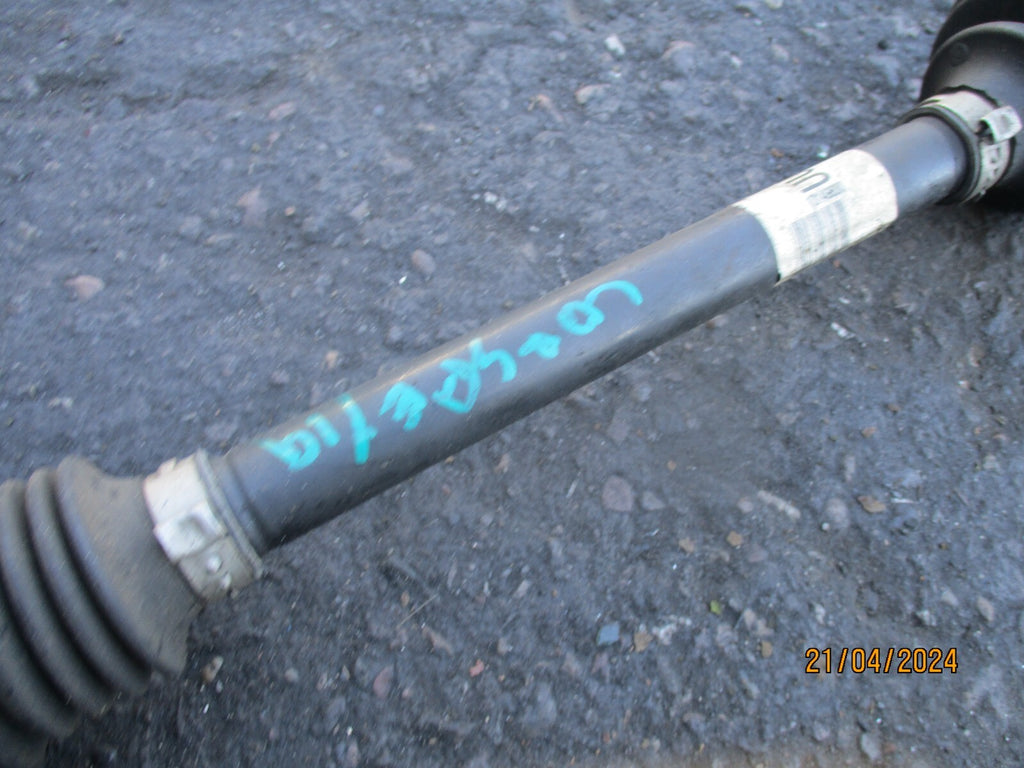 VAUXHALL CORSA E 2019 1.4 PETROL MANUAL NS PASSENGER SIDE DRIVESHAFT 13149830