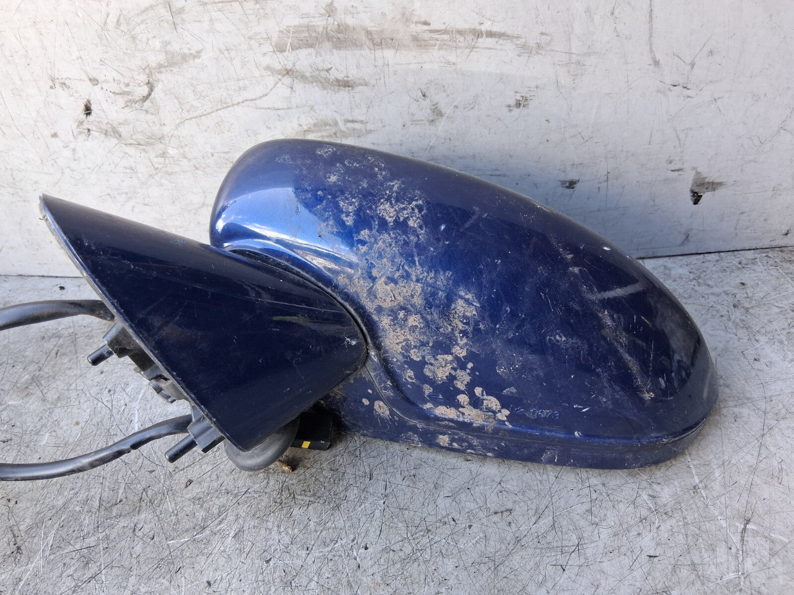 2008 VAUXHALL CORSA D NSF PASSENGER SIDE FRONT LEFT WING MIRROR BLACK 468435664