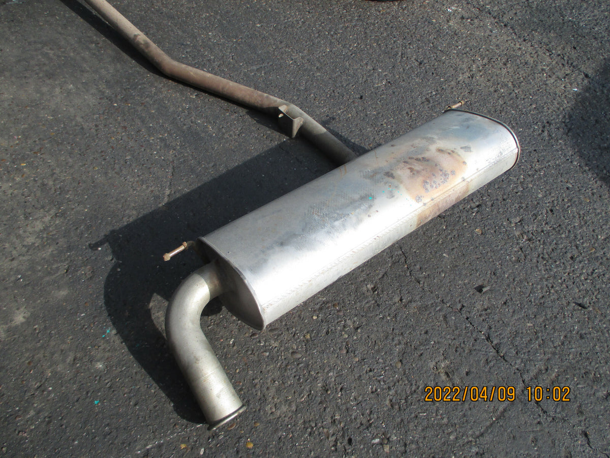 RANGE ROVER EVOQUE 2016 2.2 DIESEL TWIN REAR PIPE EXHAUST BACK BOX