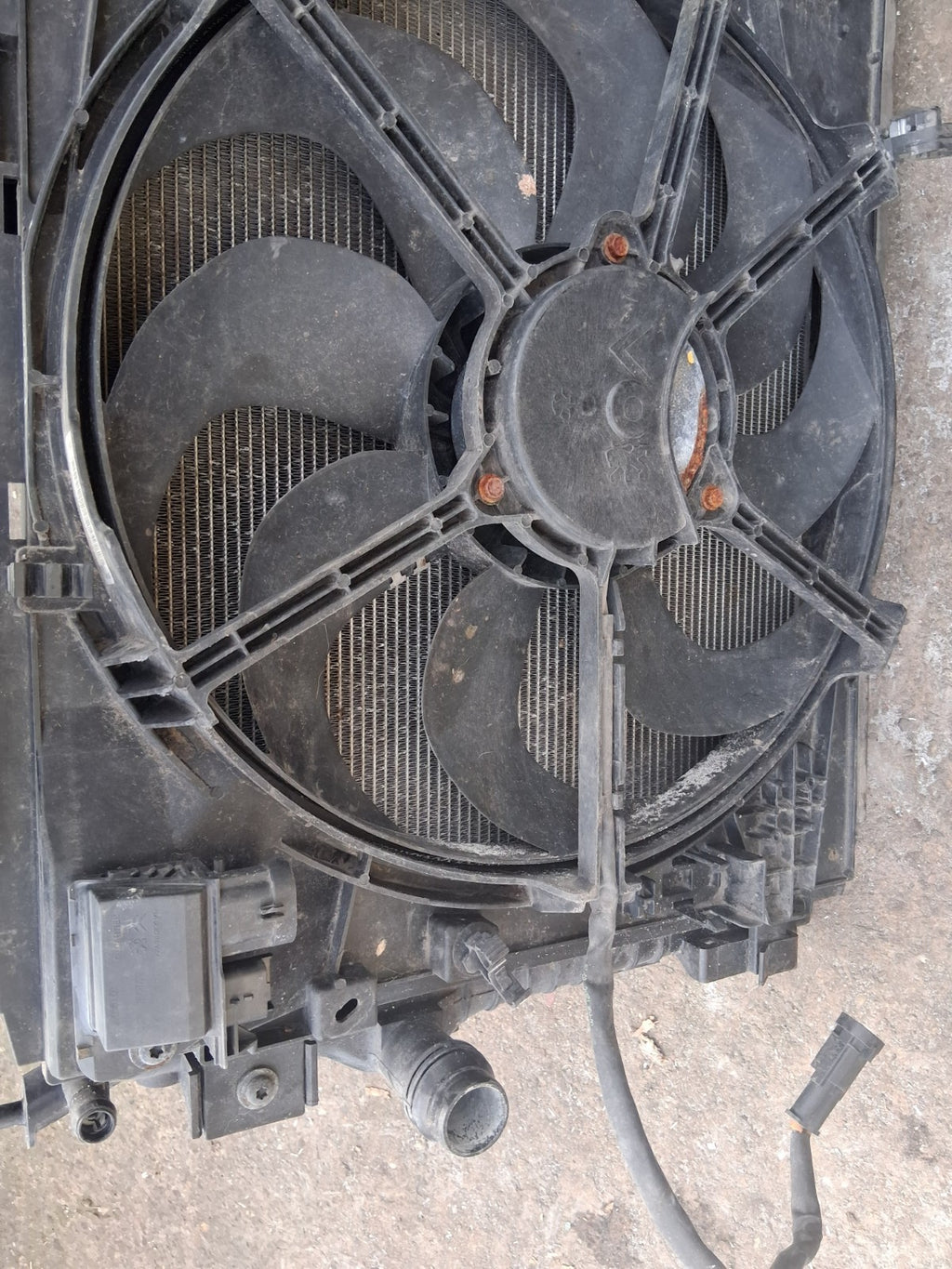2021 VAUXHALL VIVARO MK3 1.5 DIESEL RADIATOR RAD PACK 9675747980